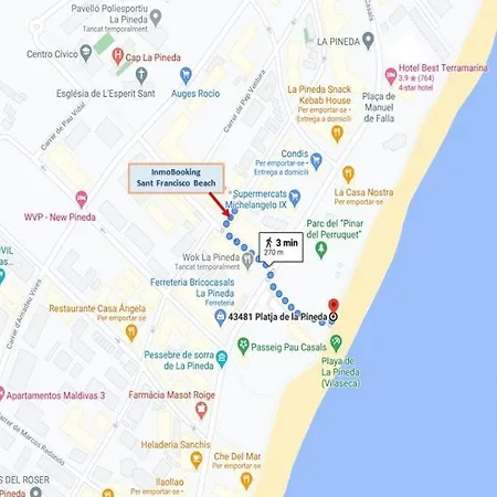 Sant Francisco Beach And Pool * La Pineda